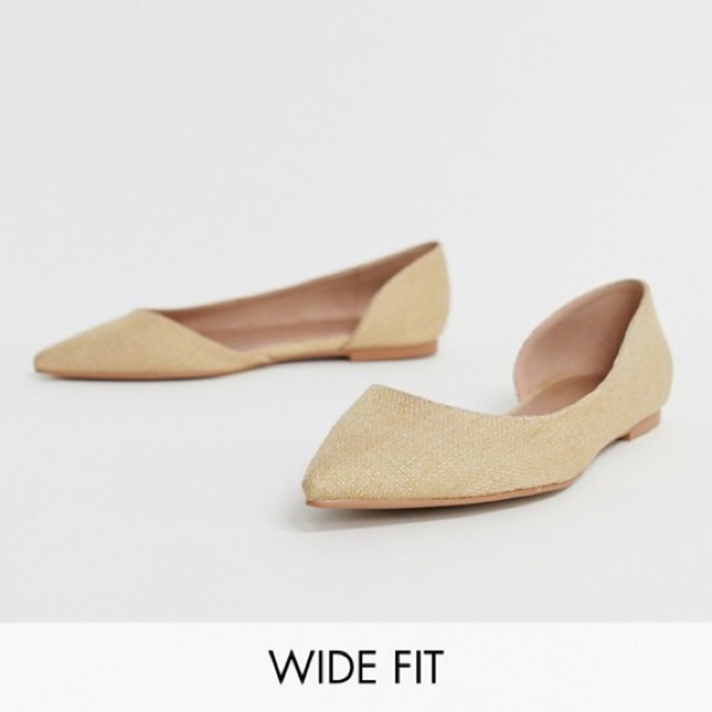 ASOS Virtue D'orsay Pointed Ballet Flats